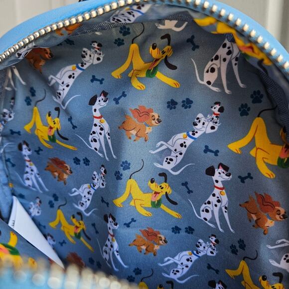 Loungefly Disney Parks Disney Dogs Figural Mini Backpack Rolly Lady Pluto - Picture 10 of 15